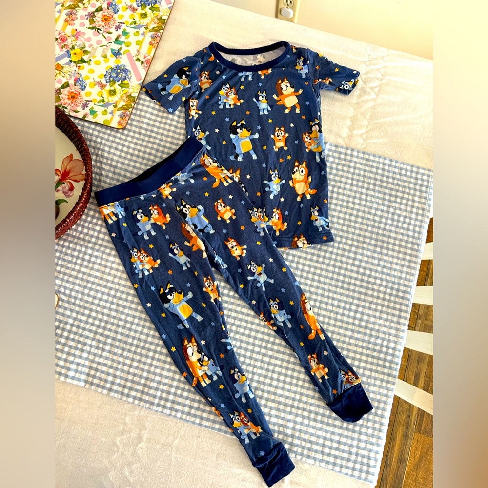 Little Sleepies Bluey pajamas